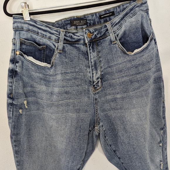 Judy Blue Boyfriend Distressed size 20W - Picture 3 of 9